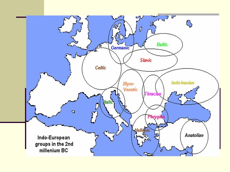 The Indo-European background